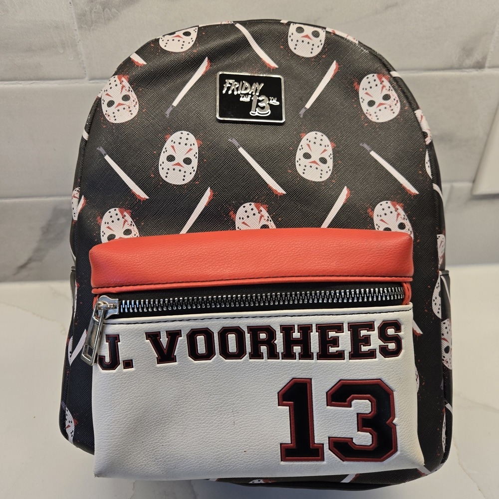 Bioworld x Friday the 13th‎ Mini Backpack Bag Voorhees Horror